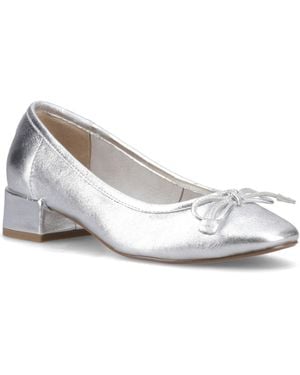 Hush Puppies Silvia Ballerina Court - White