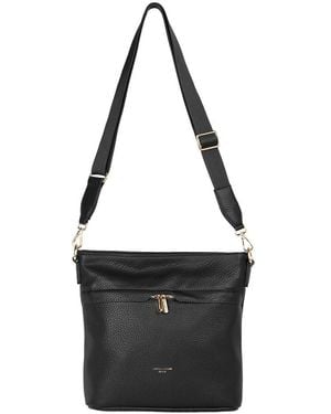 David Jones Nice Iii Messenger Bag - Black