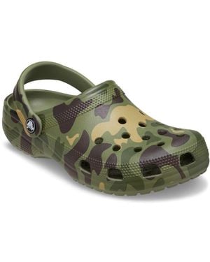Crocs™ Classic Duck Camo Clogs - Green
