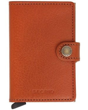 Secrid Mini Wallet Veg - Brown
