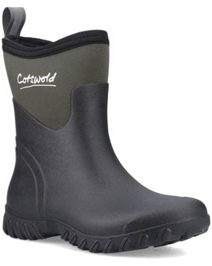 Cotswold Winfield Short Wellingtons - Black