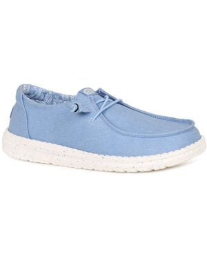 HEYDUDE Wendy Stretch Shoes - Blue