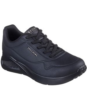 Skechers Uno Lite Lite Work Trainers - Blue
