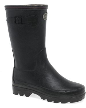 Le Chameau Giverny Botillon Wellington Boots (Noir) - Black
