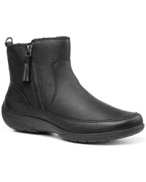 Hotter Vail Ankle Boots - Black