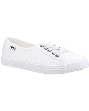 Rocket Dog Chow Chow Elsie Eyelet Casual Slip On - White
