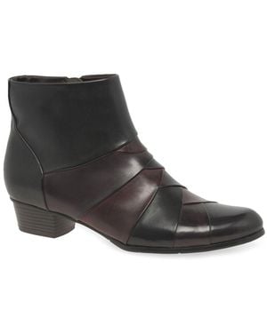 Regarde Le Ciel Stefany 172 Ankle Boots - Black