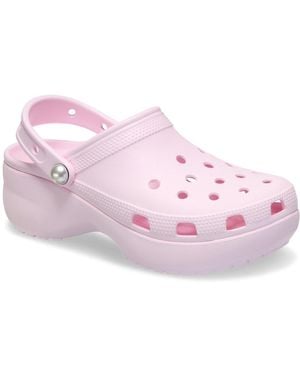 Crocs™ Classic Platform Clogs - Pink