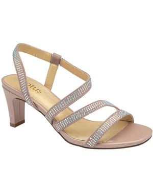 Lotus Bernadette Heeled Sandals - Metallic
