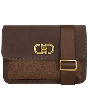 David Jones Chartres Shoulder Bag - Brown