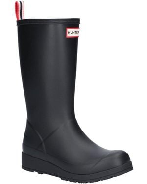 HUNTER Original Play Tall Wellington Boots - Black