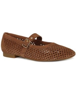 Paul Green Stella Ballerina Shoes - Brown