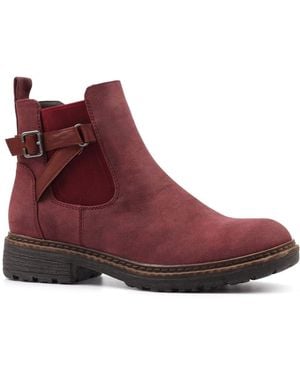 Lunar Morris Ankle Boots - Purple