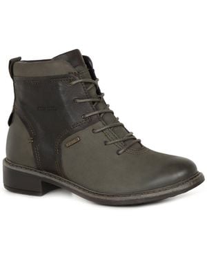 Josef Seibel Selena 50 Waterproof Ankle Boots Colour: Tanne - Black