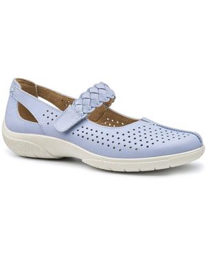 Hotter Quake Ii Wide Mary Jane Shoes - Blue