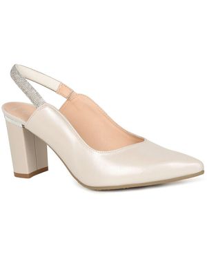 Bioeco Agatha Open Court Shoes - Metallic