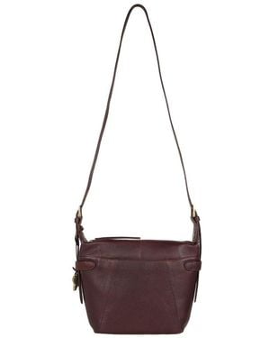 Lakeland Leather Newby Crossbody Bag - Red