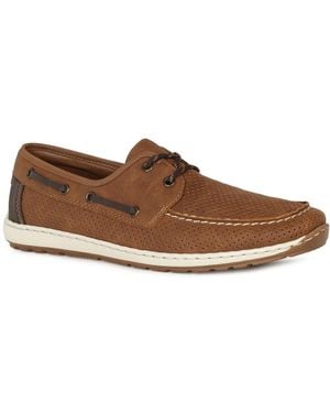 Rieker Anchor Boat Shoes - Brown