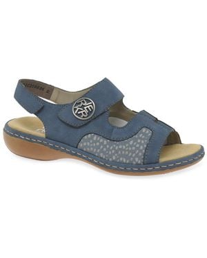Rieker Aleria Sandals - Blue