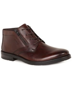 Rieker Topper Boots Colour: 24 Gaucho Lea - Brown