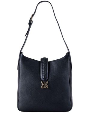 Lakeland Leather Dalston Hobo Bag - Blue