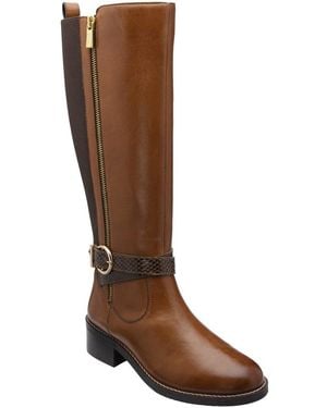 Lotus Malia Knee High Boots - Brown