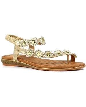 Lunar (GRS) Charlotte Ii Sandals - Metallic