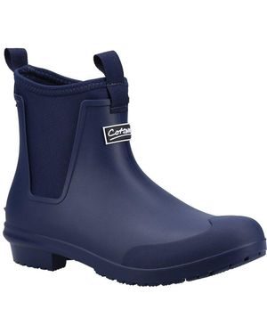 Cotswold Grovsner Chelsea Wellingtons - Blue
