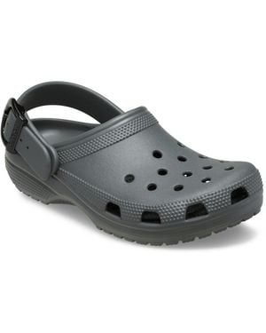 Crocs™ Classic Buckle Clogs - Grey