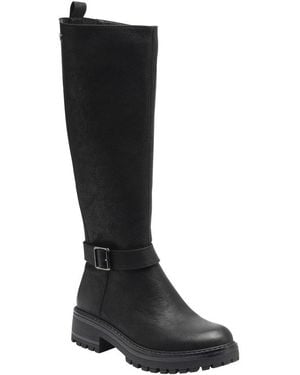 Lotus Devon Knee High Boots - Black