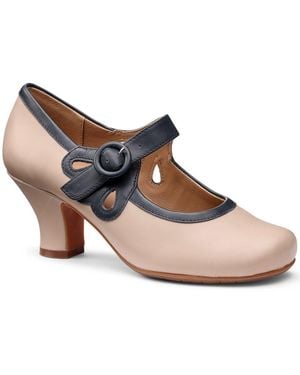 Hotter Broadway Court Shoes - Blue