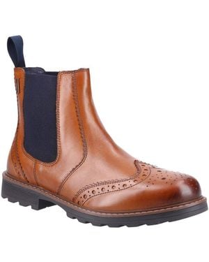 Cotswold Ford Chelsea Boots - Brown