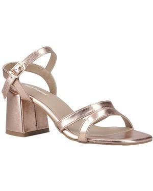 Hush Puppies Nalani Heeled Sandals - Metallic