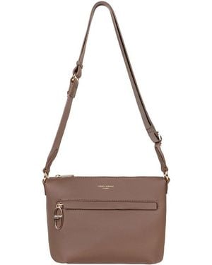 David Jones Normandy Messenger Bag - Brown