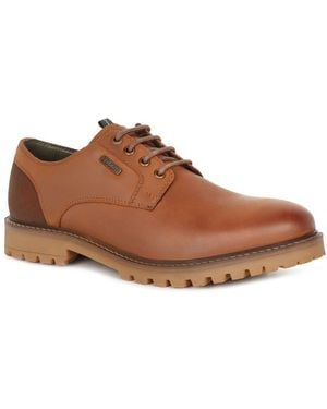 Barbour Sandstone Derby Shoes - Brown