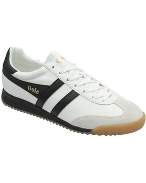 Gola Torpedo Leather Trainers - White