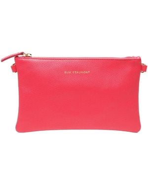 Elie Beaumont Pouch Bag Messenger Handbag - Pink