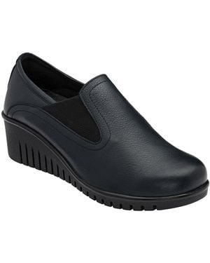 Lotus Delmar Wedge Shoes - Black