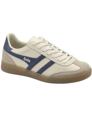 Gola Viper Leather Trainers - White