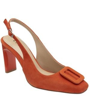 Lotus Luciana Slingback Court Shoes - Red