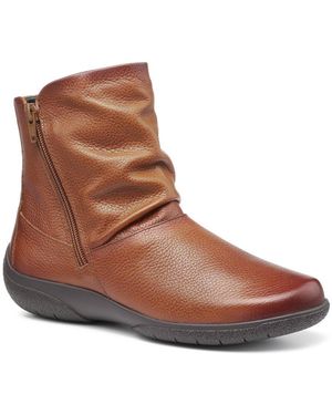 Hotter Whisper Extra Wide Ankle Boots - Brown