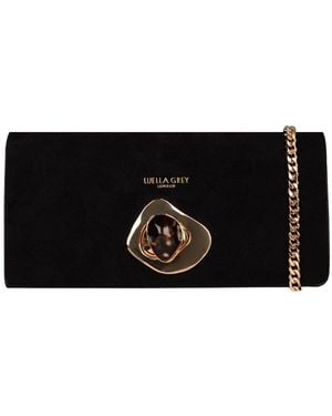 Luella Grey Francesca Clutch Bag - Black