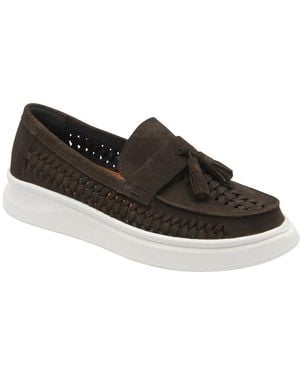 Frank Wright Robson Penny Loafers - Black