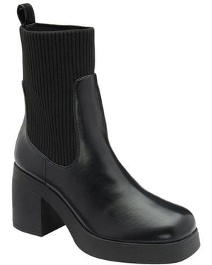Ravel Horton Heeled Ankle Boots - Black