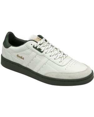 Gola Contact Leather Trainers - White