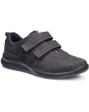 Hotter Energise Riptape Casual Shoe - Black