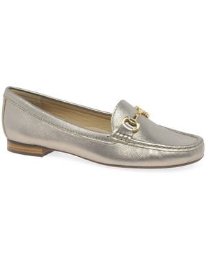 Charles Clinkard Sunny Moccasins - Grey