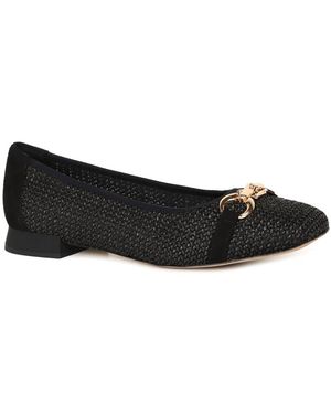 Caprice Tour Ballet Pumps - Black