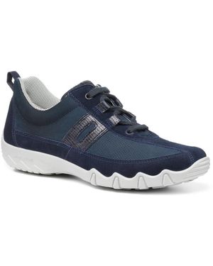 Hotter Leanne Ii Extra Wide Fit Sports Shoes - Blue