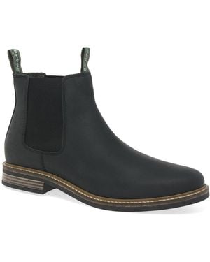 Barbour chukka boots black deals